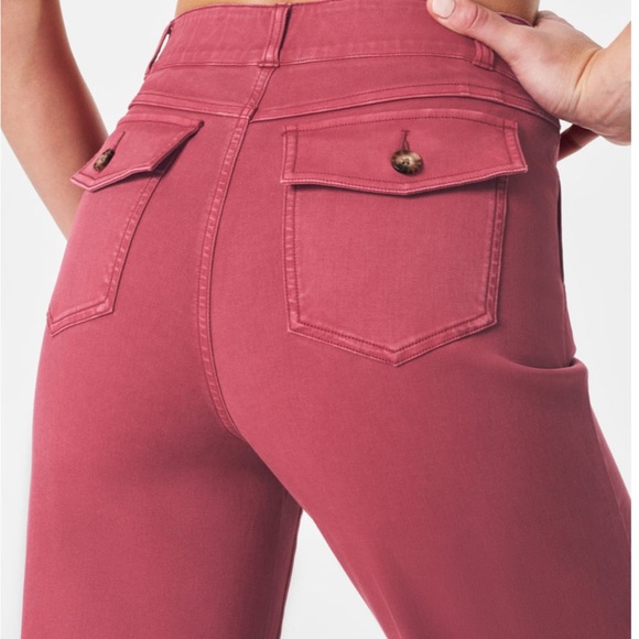 SPANX Stretch Twill Cropped pant - Picture 3 of 5